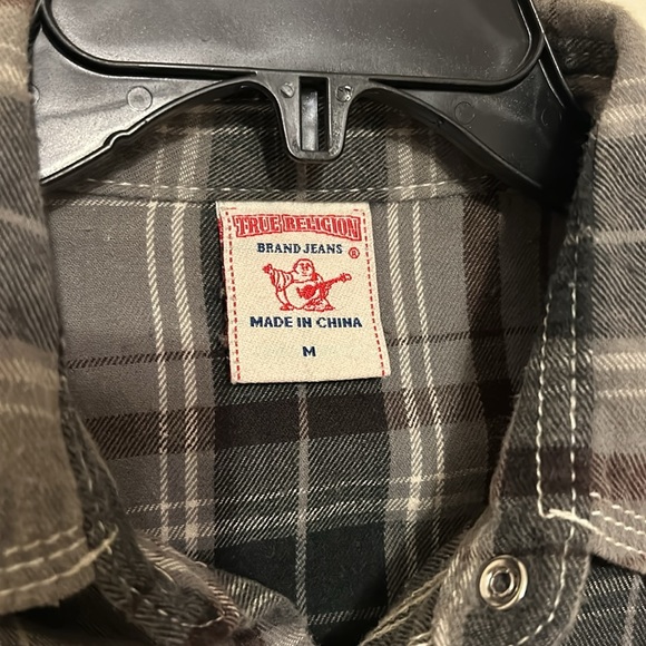 True religion retro/western button up size M - Picture 3 of 3